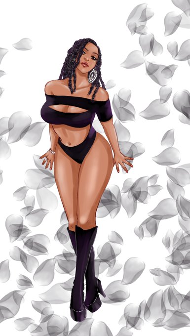 あまりにもめっかわで描かざるを得ない
#コミック似顔絵 #ChloeBailey 
※トレスベースです。 