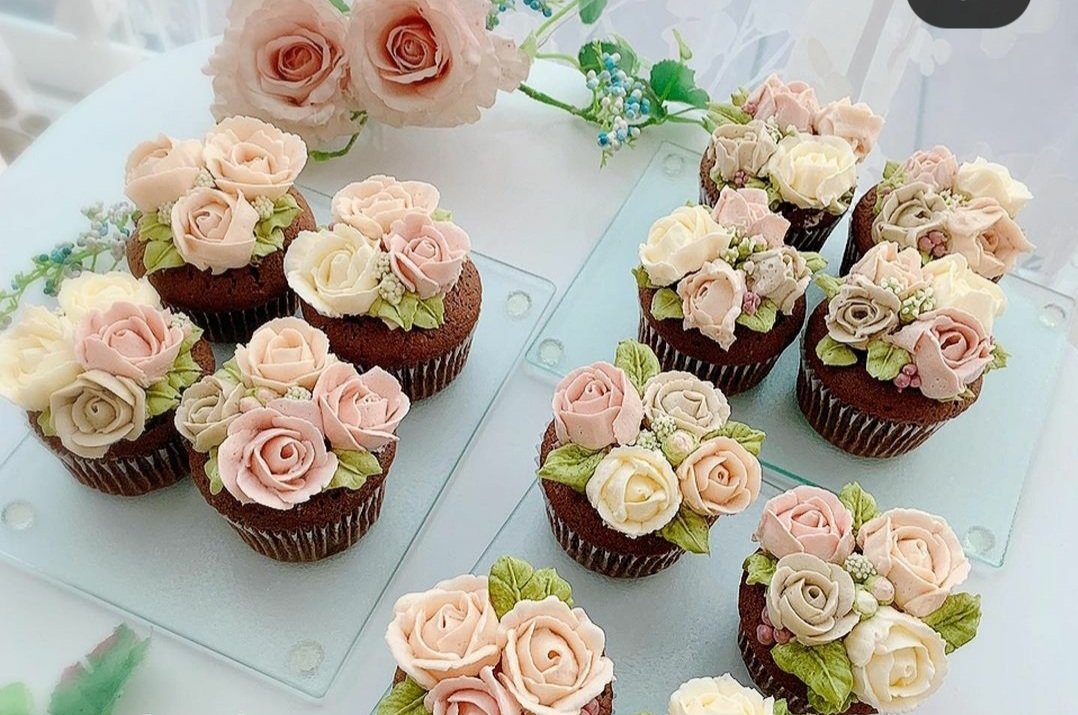 フラワーカップケーキ Twitter Search Twitter