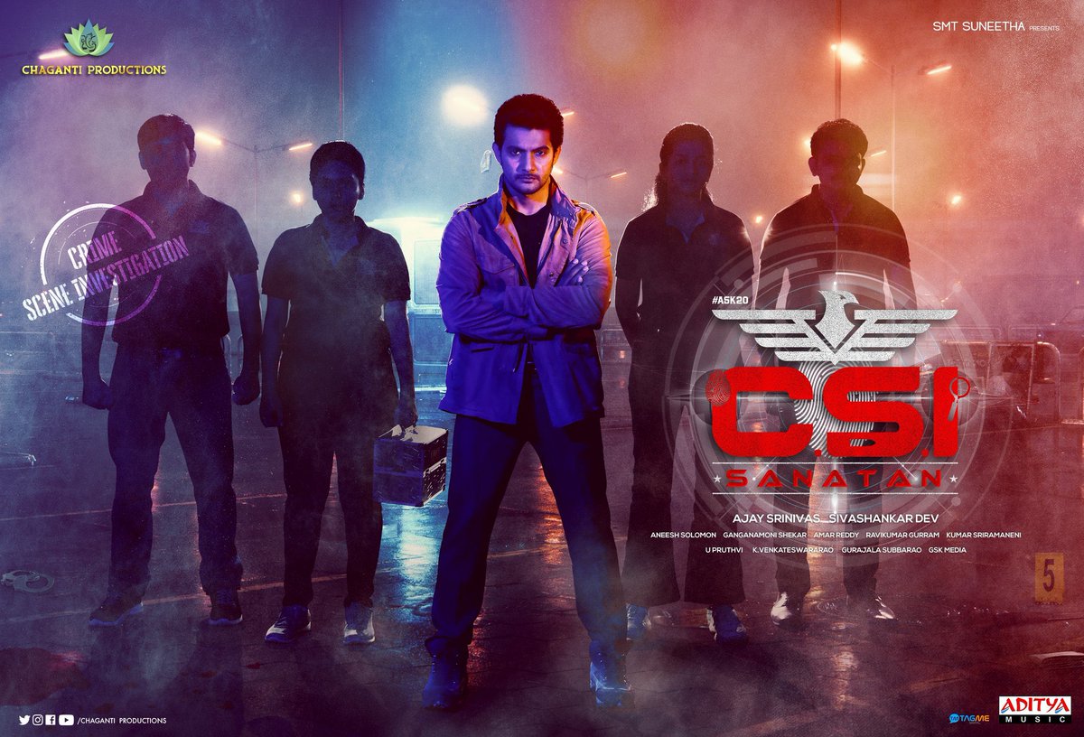 AjaySrinivasOFC's tweet photo. #𝐂𝐒𝐈𝐒𝐚𝐧𝐚𝐭𝐚𝐧 🔍 First Look is Here : https://t.co/EdmWACWupn

New Age Investigative Thriller

#AadiPudipeddi @NarangMisha @ImNandiniRai @ActorAliReza @AjaySrinivasOFC @chagantiproducs @tarakponnappa @dev_sivashankar @ShekarPhotos #AneeshSolomon #GShekar @Sudhir_ID @GskMe https://t.co/E1ev2VorEZ