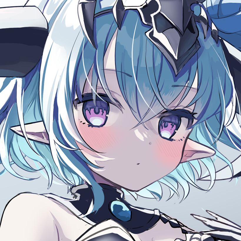 魔界ノりりむ 「来月も頑張って描きた～い!!
#今月描いた絵を晒そう 」|かるなばるのイラスト