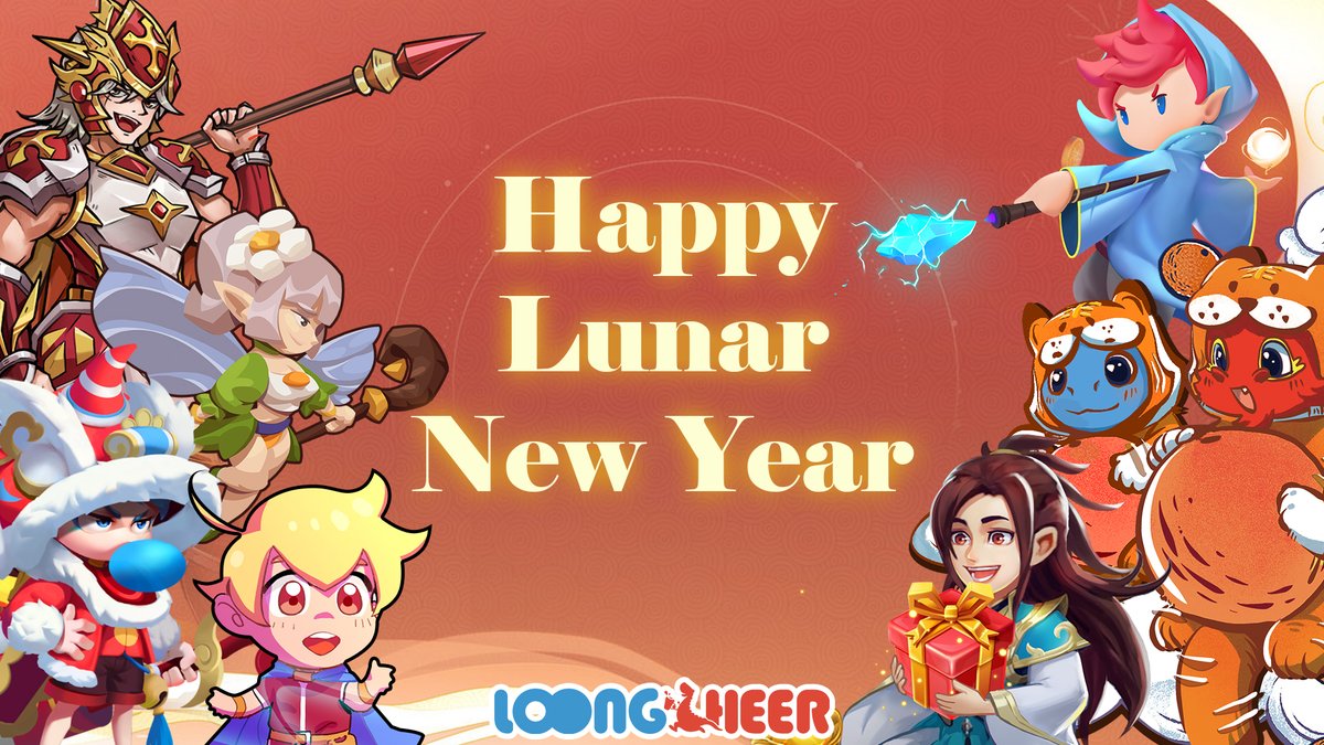 Happy Lunar New Year 2022 - the year of the tiger.
#SpringFestival #Lunarnewyear #loongcheergame