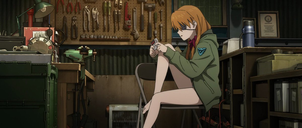 евангелион ребилд 3. 0 (2021). евангелион 4. 01. 01 thrice upon a time.