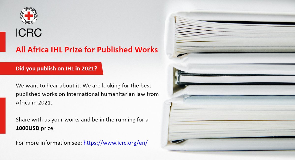 Who wants to win USD 1000! You can, if you published in IHL during 2021...