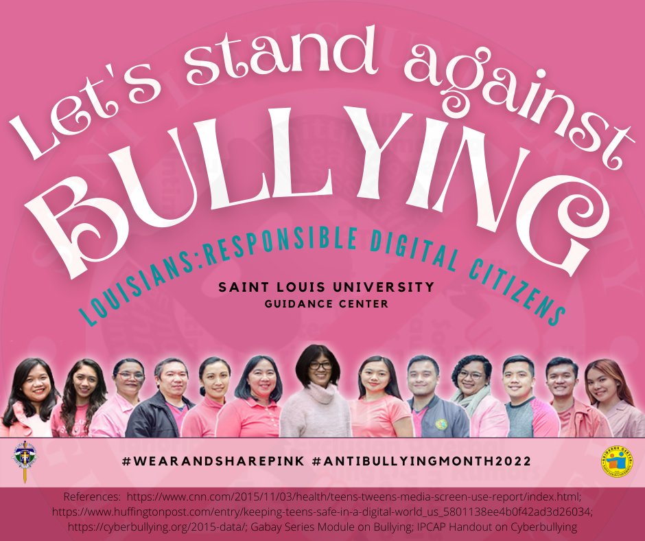 slu_ccw's tweet photo. #LouisiansResponsibleDigitalCitizens
#AntiBullyingMonth2022 https://t.co/dQIz6QsN6V