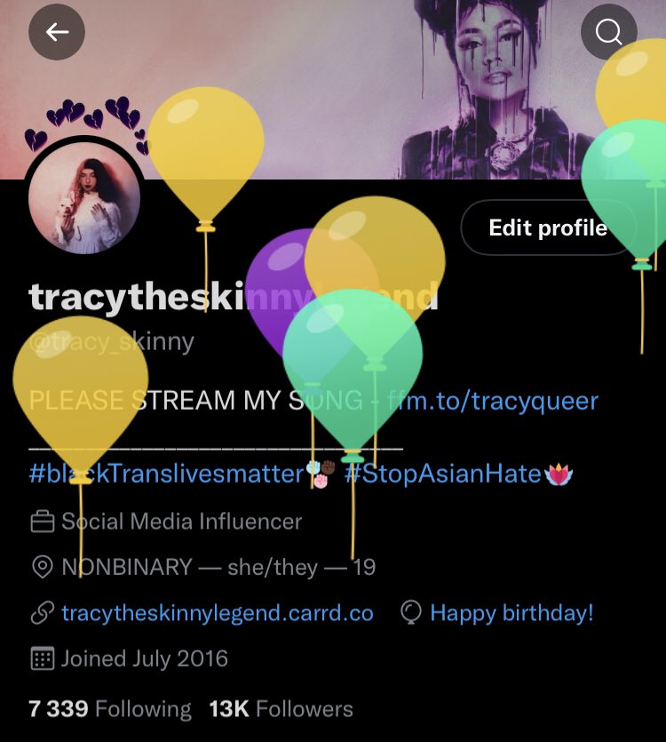 tracy_skinny's tweet photo. well… its my bday 🤪🏃🏻‍♀️ https://t.co/90bbZVuuua
