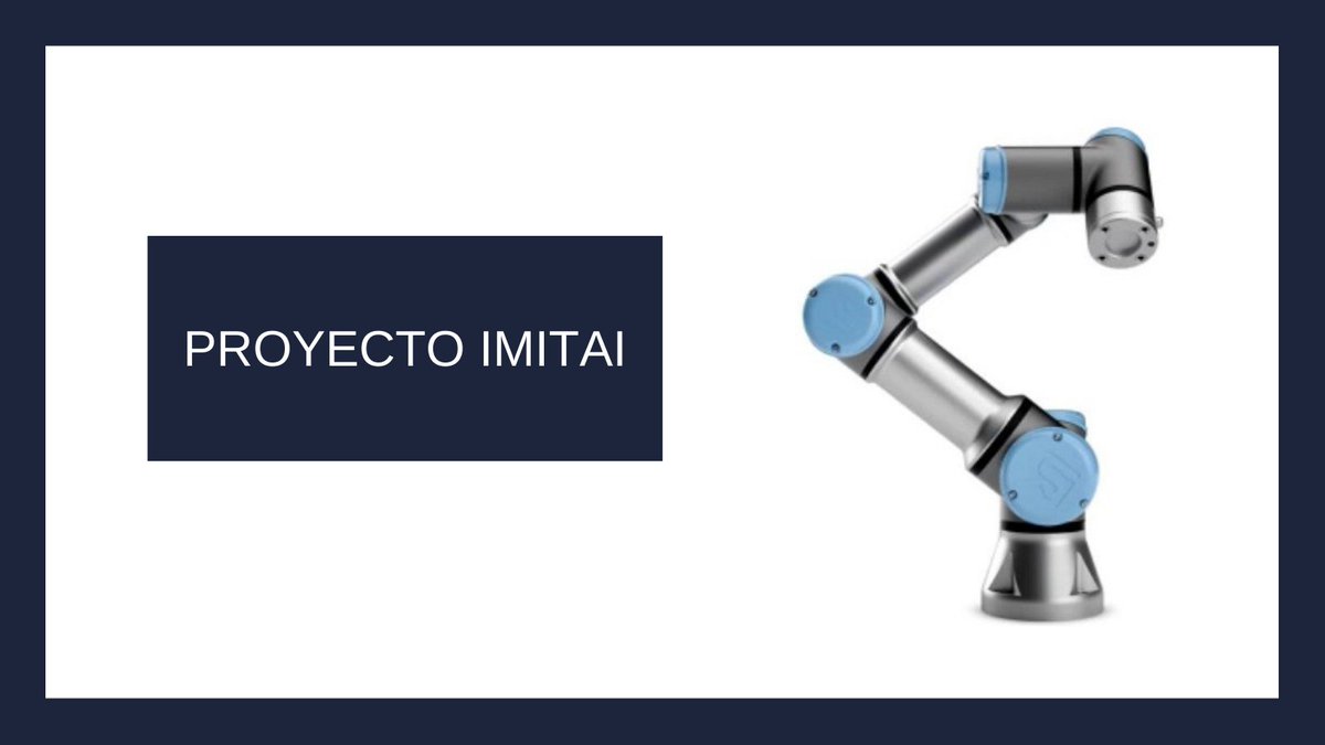 AIN_Navarra's tweet photo. .#ProyectosAIN| Hoy queremos que conozcas el proyecto #imitAI en el que colaboramos para lograr robots industriales que empleen #inteligenciaartifical basada en la Imitación.

🔗https://t.co/LIMBgBICGi

@gestamp_es @SKFgroup @neuraptic @UNavarra 

#robótica #navarra #AvanzaJuntos https://t.co/7NuXfULWNv