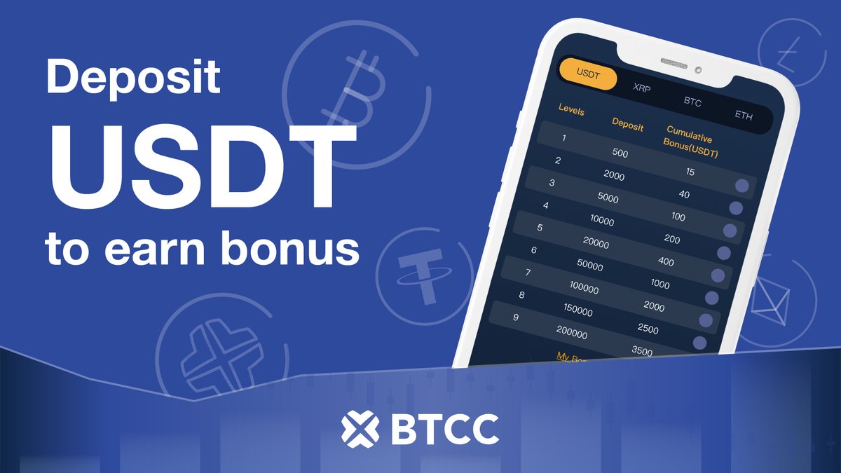 Deposit USDT to earn bonus