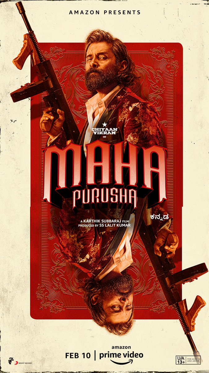 7screenstudio's tweet photo. #MahaanTeaser OUT NOW @PrimeVideoIN 🔱

#MahaanTamilTeaser :- https://t.co/6F1Hwykr8h

#MahaanTeluguTeaser  :- 
https://t.co/SCmsgviKme

#MahaanMalayalamTeaser :- 
https://t.co/Irvv38hnUS

#MahaanKannadaTeaser :- 
https://t.co/MoOAJ44iFk

#MahaanOnPrime from FEB10 💥💥 #Mahaan https://t.co/0PSkNVdUnP