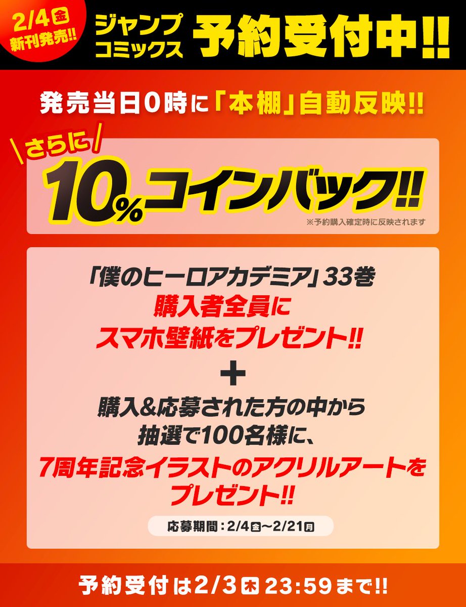 当選品 ヒロアカ33巻7週年イラストアクリルアート Www Floridahealthcarelawfirm Com