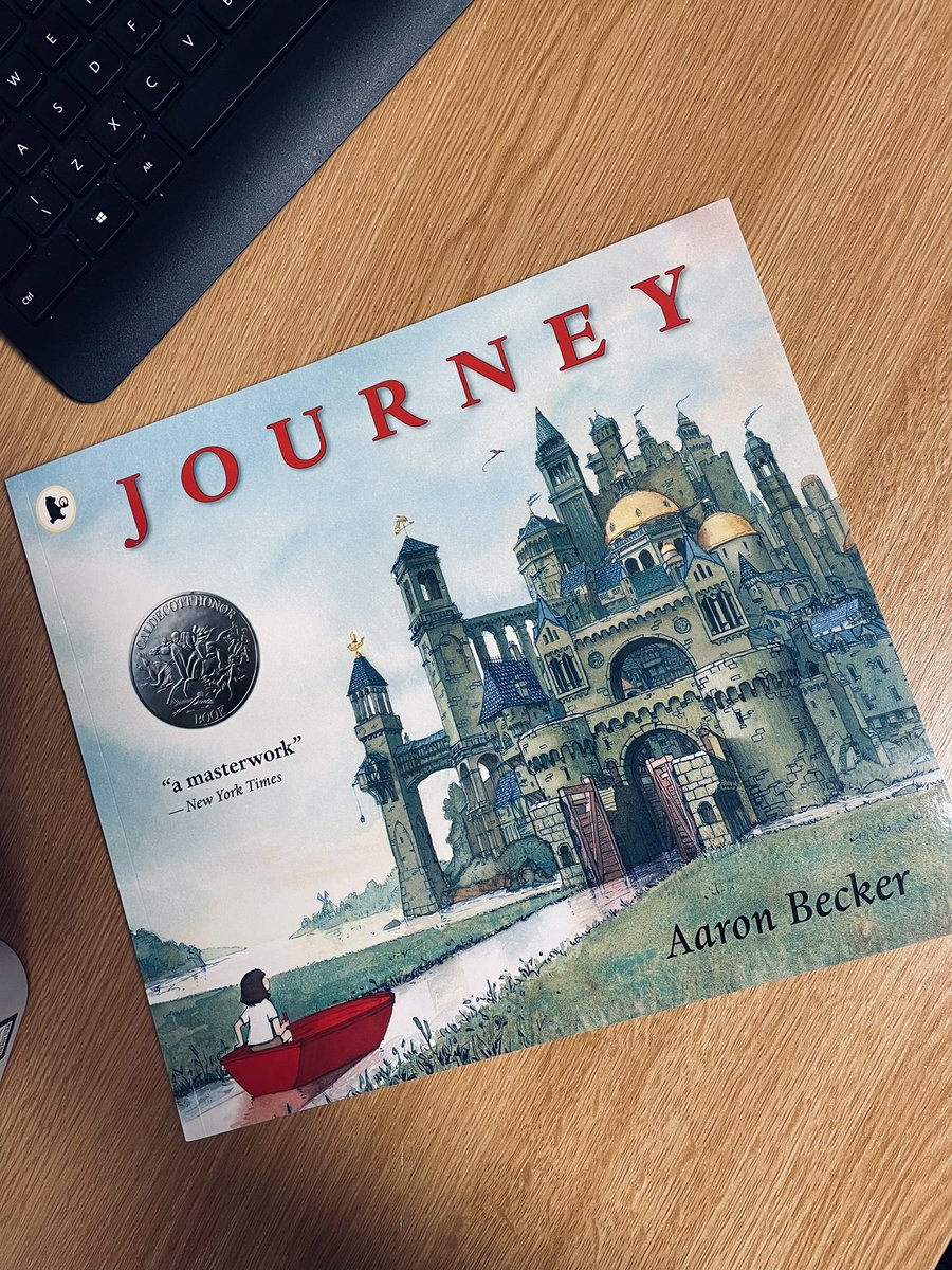 We are all excited for the start of our writing project this week. Whole school writing using the exquisite picture book Journey by Arron Becker  #writing #welovewriting #writingproject #journey