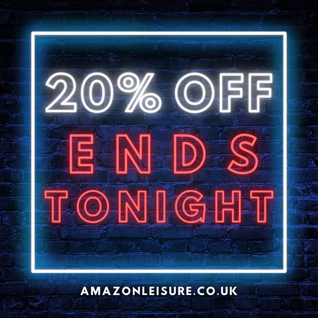 AmazonLeisureUK's tweet photo. HURRY! January Sale ends tonight while stocks last ➡️ https://t.co/92KDJVhba2

#sale #january #januarysale #fitness #monday #lastchance #discount https://t.co/jkXe588EQm