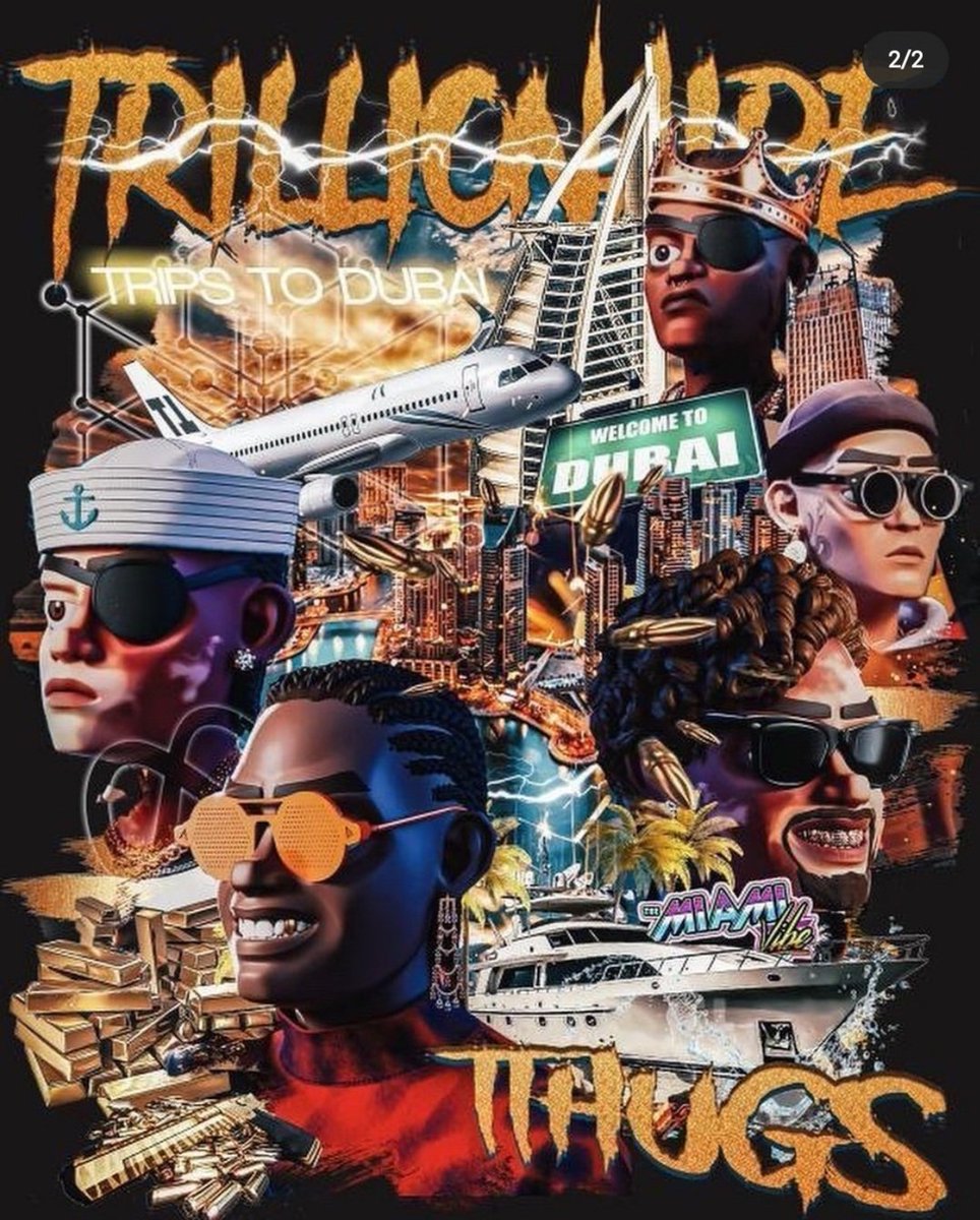 TTravTThugs's tweet photo. @djkhaled @dondasports WE THE BEST
#Trillionairethugs #trillionairethugsNFT @TThugsNFT https://t.co/bfKc28UO4x