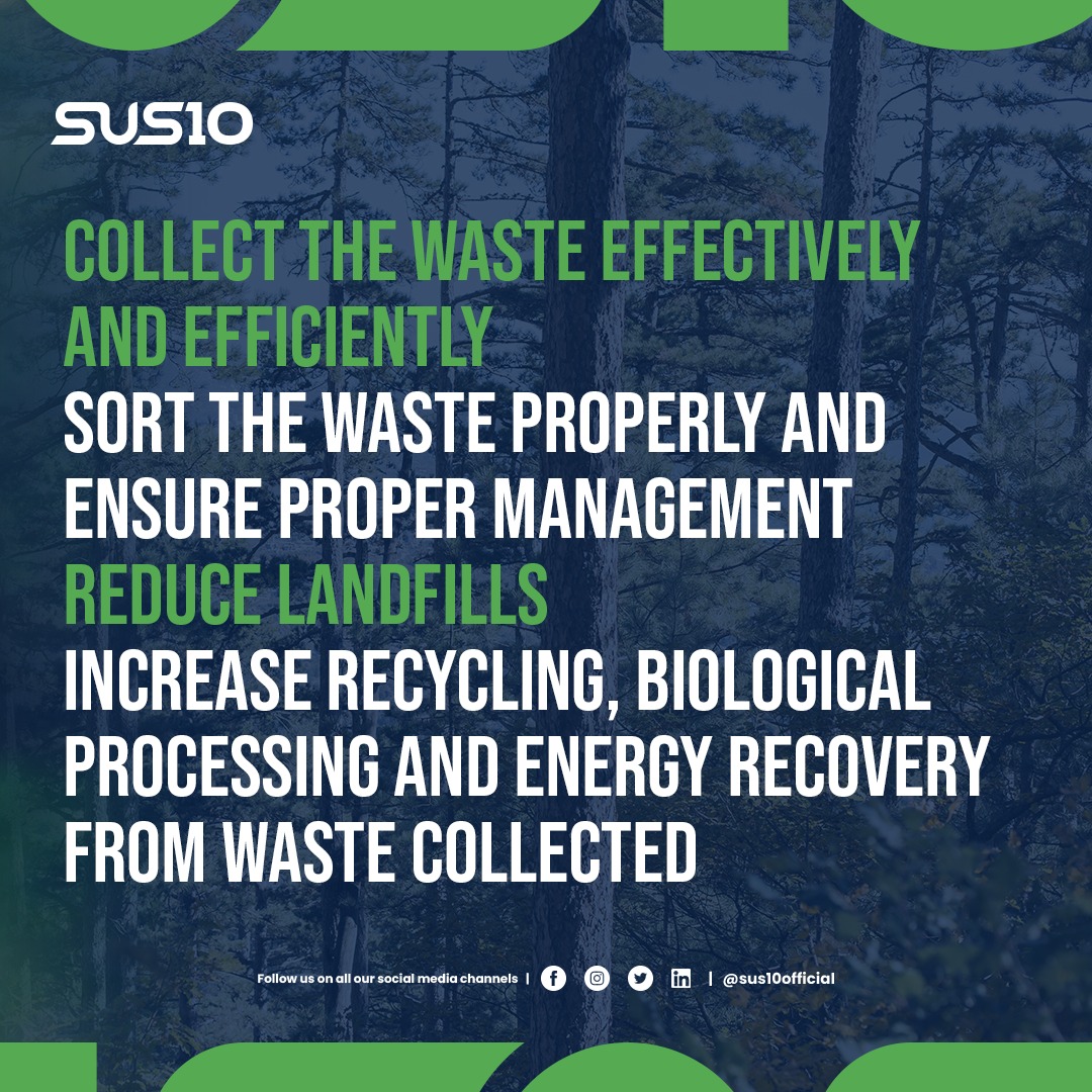 SUS10official's tweet photo. Here are some tips on how to maintain proper waste management and we urge you to join SUS10 in practicing these.

#SUS10 #Sustain #sustainable #sustainability #sustainableliving #environment #sustainableenvironment #savetheplanet  #environmentmanagement #circulareconomy #recycle https://t.co/B6r4PUIXxW