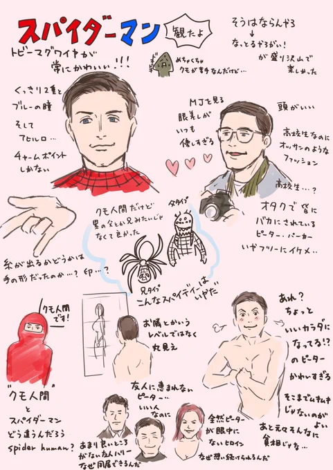 スパイダマッ観たメモ 