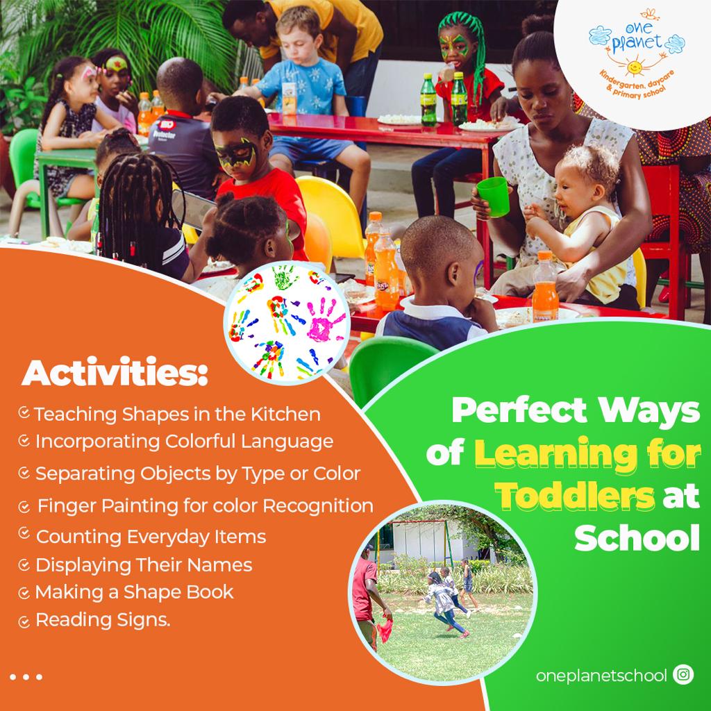 OnePlanetInt's tweet photo. At @OnePlanetInt, teachers are aware of physical and social environment and their facilitation in learning, by virtue of motor skills, adopting 8 ways to perfect learning for Toddlers. https://t.co/FwIMU7qkuE