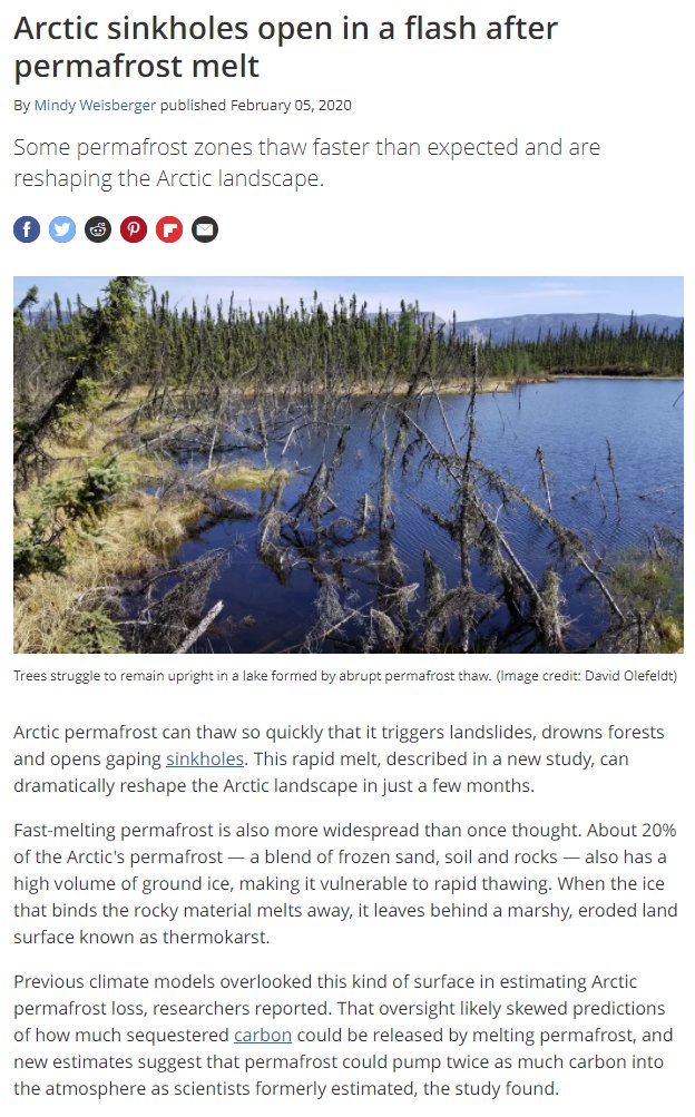 What are the implication of these dramatic methane developments in the Arctic?

Hello again, Mindy....