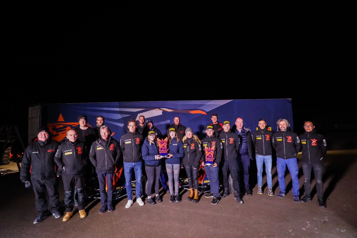 European Ladies WINNER!! 🙉 

Absolutely over the moon to have qualified for the Ladies World Final in North America! 

Huge thank you to <a href="/FIARallyStar/">FIA Rally Star</a> and <a href="/ourmotorsportuk/">Motorsport UK</a> for this incredible opportunity. Let the training begin 💪🏼