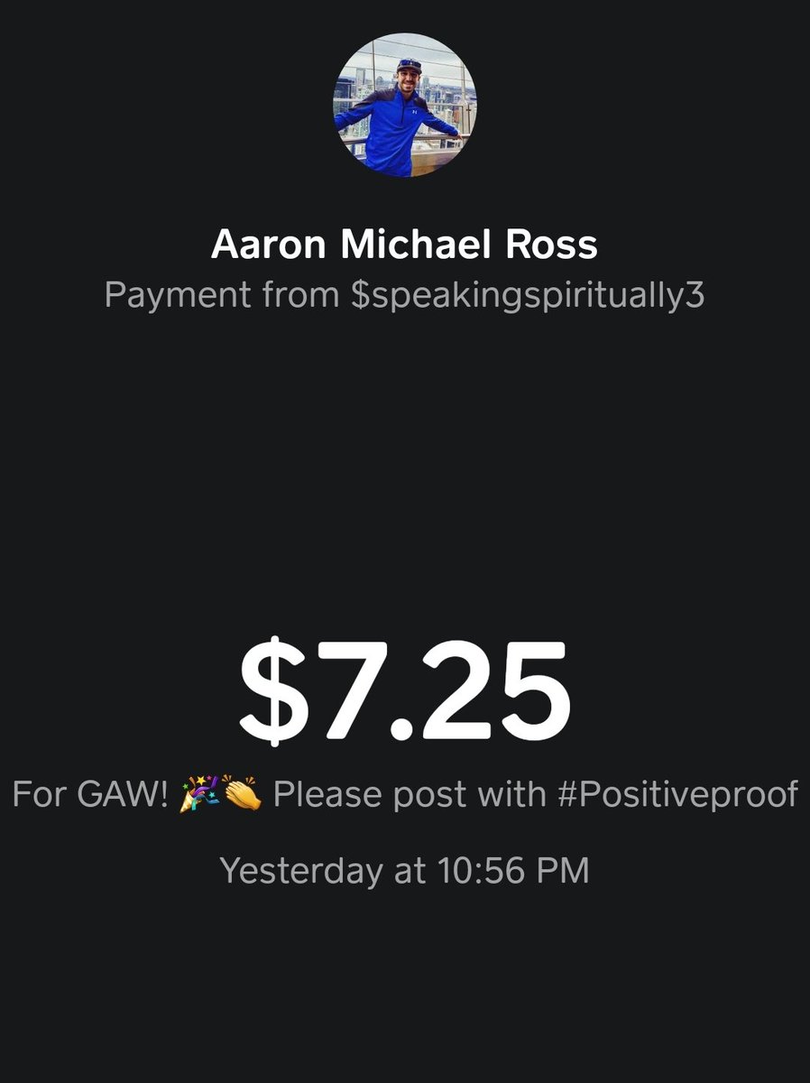 keeblercholo39's tweet image. Thanks homie...appreciate you 
#positiveproof @rossaaron14 
Gonna use it for gas money later