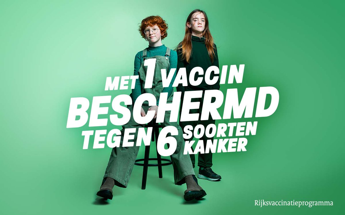 De afgelopen jaren hebben we, dankzij onderzoek, veel nieuwe kennis opgedaan over #HPV-kanker. Hierdoor zijn er een aantal wijzigingen in het #Rijksvaccinatieprogramma. 🧵⬇️