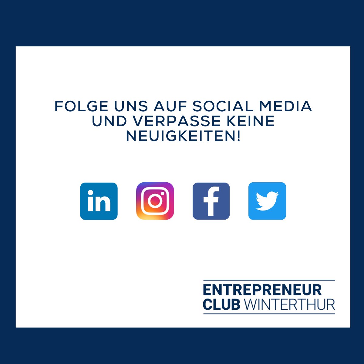 Entrepreneur Club Winterthur tweet media