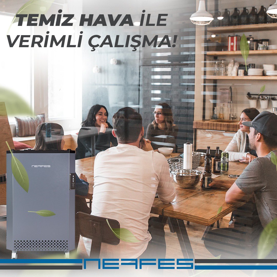 neffesnet's tweet photo. Temiz hava, verimli çalışma! 🍀✅
NEFFES Antiviral Hava Temizleyici’nin üstün teknolojisiyle kapalı ortamlarda da kendinizi gün boyu güvende hisseder, çalışma kalitenizi artırırsınız.
🖥 Detaylı bilgi için https://t.co/ylKgR5WS5p adresini ziyaret edebilirsiniz. https://t.co/NwYSKgYpGr