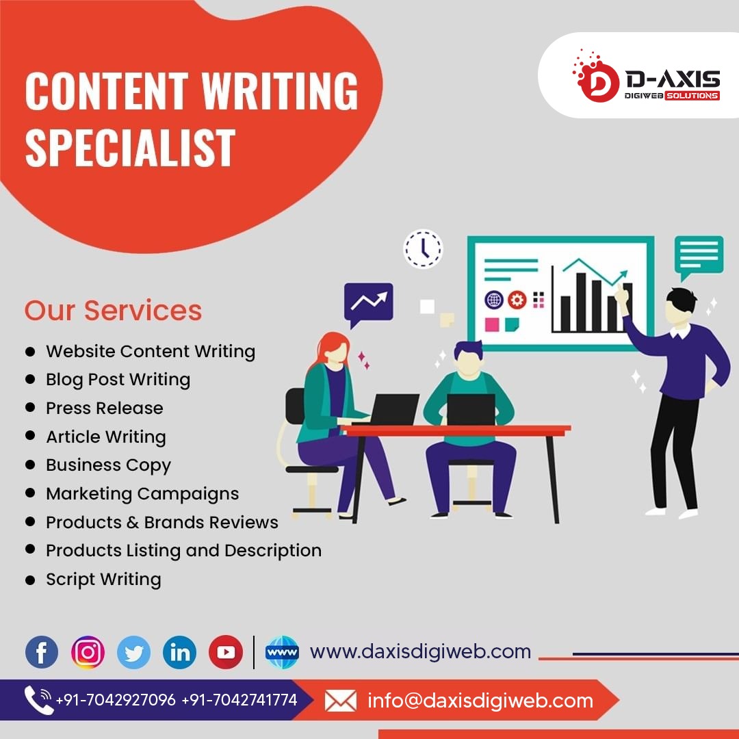 DDigiweb's tweet image. Every website has a specific target audience and requires the most relevant content to attract business. Content should contain keywords aimed at improving a website&apos;s SEO.
.
Contact us for all your content requirements. 
.
#contentwriting #contentmarketing #contentwriter #daxis