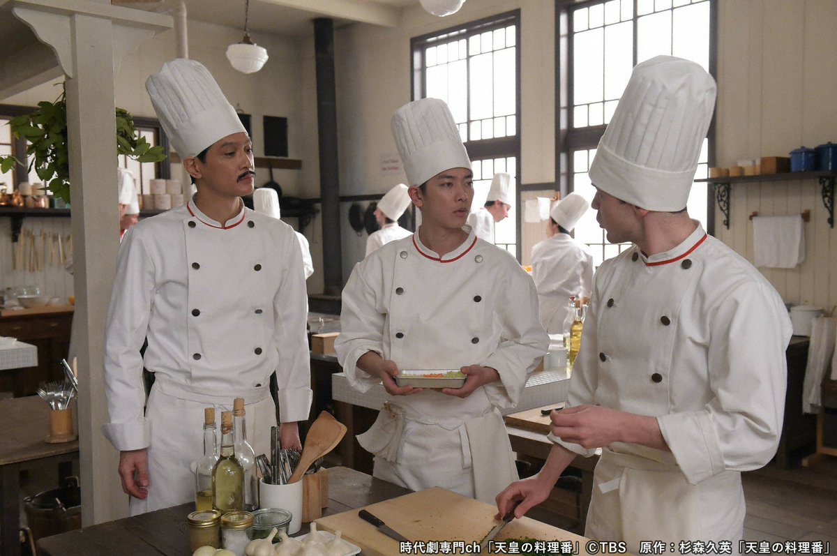 明日は第4話放送🍳／ 「#天皇の料理番」 📺2/1(火)よる10時~ 📢明日
