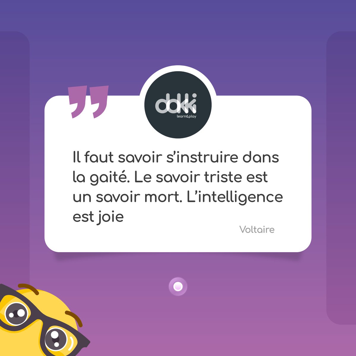 dokkiapp's tweet photo. Nous ne pouvons pas être plus en accord avec Voltaire ! @dokkiapp  - Learn &amp; Play, ou comment #apprendre en passant un bon moment 

#Citation #inspiration #formation #learn #play #motivation #goodmood https://t.co/gvryEokMD7