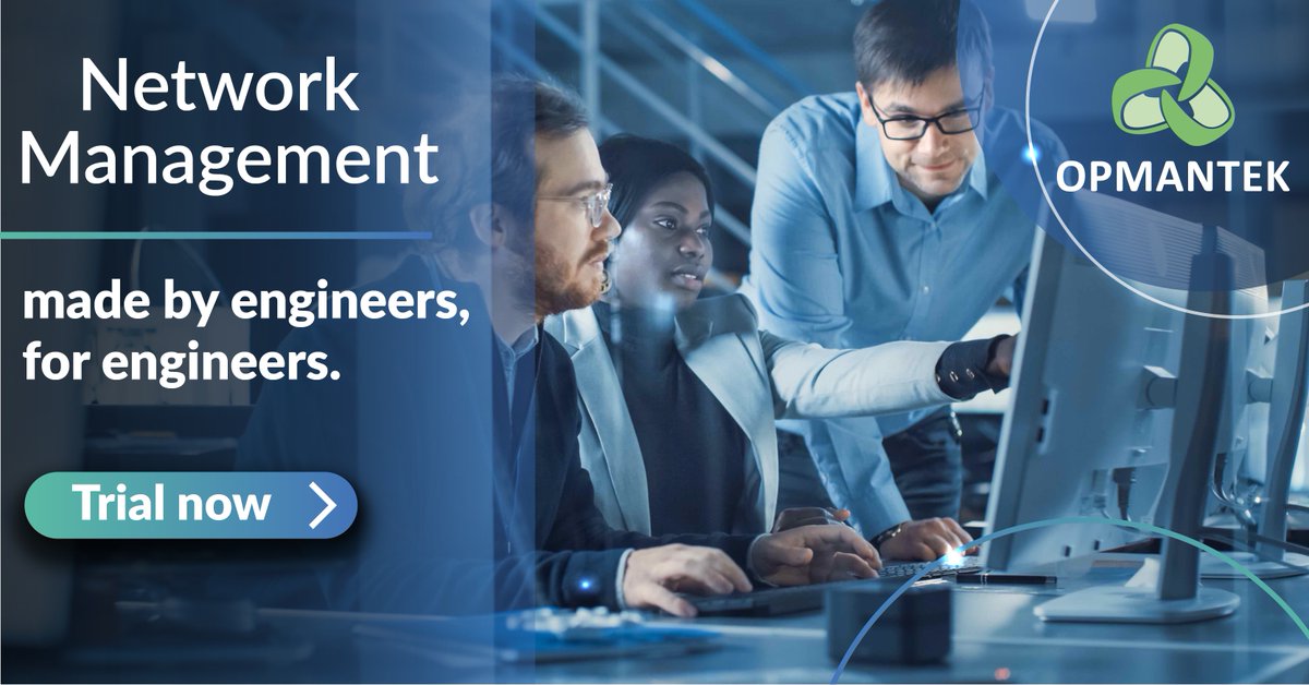 opmantek's tweet image. Made by engineers, for engineers. Start automating at speed from self-install to full turn key solutions, expert training, and education. ZERO, barrier to entry - trial now without setting up a server! go.opmantek.com/l/578161/2022-…

#opensource #softwaretrial