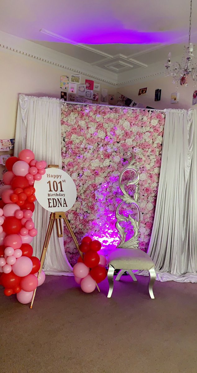ZoeTheBall's tweet photo. #HappyBirthdayEdna 🎂 

wishing you a fabulous 101st birthday today celebrating with everyone at @HectorHouse7 🏴󠁧󠁢󠁳󠁣󠁴󠁿 https://t.co/4eIjasH6qx
