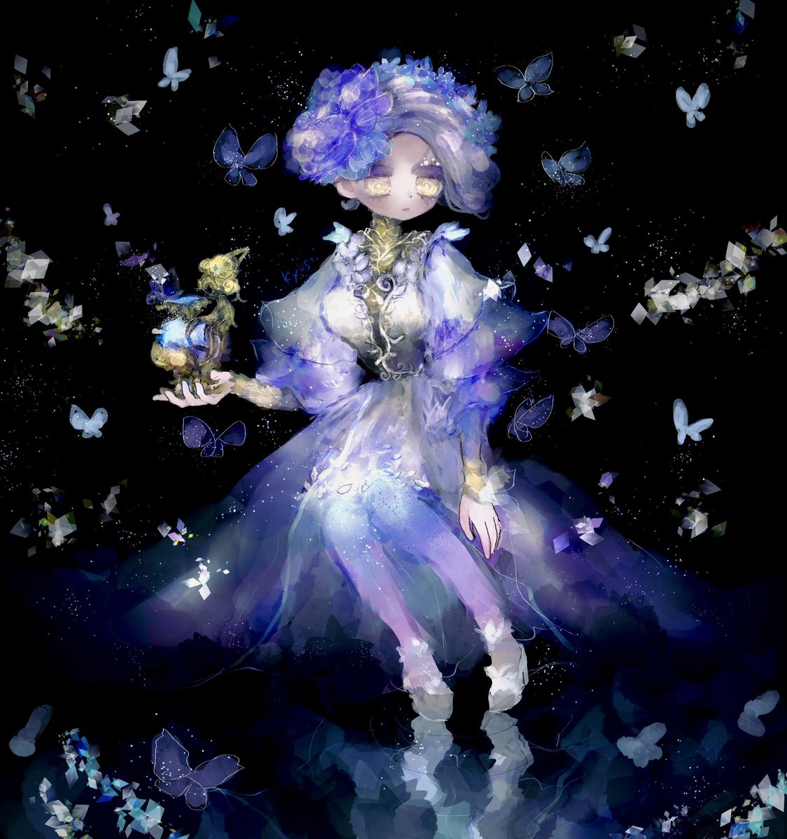 調香師のムネーモシュネーの夢 #第五人格イラスト