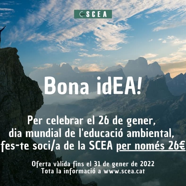 scea_cat's tweet photo. 📢 Comença la setmana i avui finalitza l'OFERTA per associar-se a la @scea_cat per 26€! 😜
💪Els nous socis i sòcies ja rebreu el butlletí de febrer als vostres correus! Juntes som més fortes!
#associacio #socis #socies #educacioambiental #sectorEA #professionalitzacio https://t.co/2hghZN8r7h