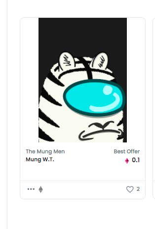 ThemungM's tweet photo. The Mung Men team is happy to announce that we now have our first offer for a Mung Man!

Don't miss the chance to get yourself some Mung Men before they are all sold out!
Now available on https://t.co/I7I8nFT7b3
#NFTCommunity #NFTs #nftart #NFTartist #opensea #mungmen https://t.co/3xuhN2z5qs