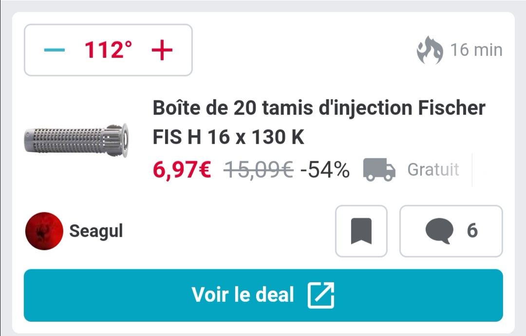 J'ai cru que c'était une poignée de sabre laser à monter soit même <a href="/Dealabs/">Dealabs.com</a>