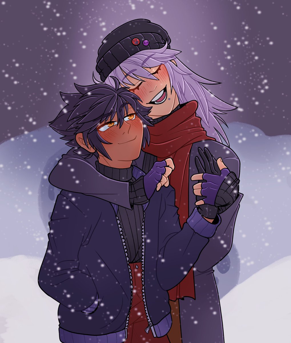 batemote's tweet photo. itβs been so cold βοΈ two darkness boys in the snow keep each other warm π³ #vanpliku #replivani #kh https://t.co/Aq4sjMBwJn