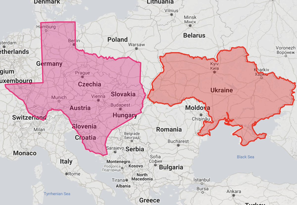 krisdages's tweet photo. @TuckerCarlson thinks a country roughly the size of Texas and with millions more people is insignificant because "most" Americans can't point to it on a map? By that logic, we should just let Russia annex all of continental Europe. https://t.co/STmPtewUy0