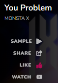 Monbebe_Nation's tweet image. #MONBEBE✋ TY!

1. wixx.com plays #YOUPROBLEM (Top Songs #11)
Pls click the icon with 3 lines
Click "Top Songs"
Scroll &amp;amp; give "You Problem" a👍

2. Request a Song 🔗form.jotform.com/202094601558049
City = Green Bay

Shazam- Green Bay: #35 'You Problem'🔼7
@OfficialMonstaX