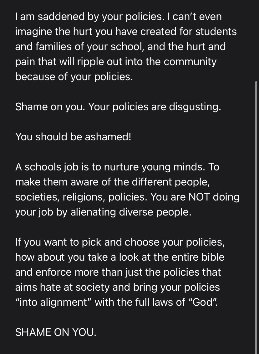 TomRagen's tweet photo. Speak up! 
Don’t let this go unnoticed! @Citicollege @citipointenorth 

Their new enrolment policy is disgusting and dangerous! https://t.co/lHE0QSzJcw