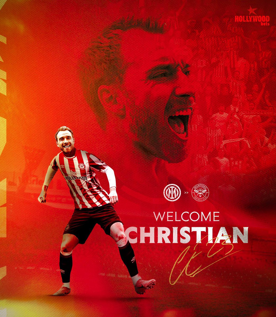 sportbible's tweet photo. Christian Eriksen has joined Brentford for the rest of the season after passing all the necessary medical tests… 🙏🏻

Welcome back to the Premier League! ❤️ https://t.co/PL8vv6VKci