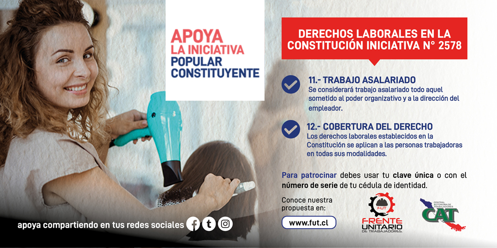 FRENTE UNITARIO DE TRABAJADORES CHILE tweet media