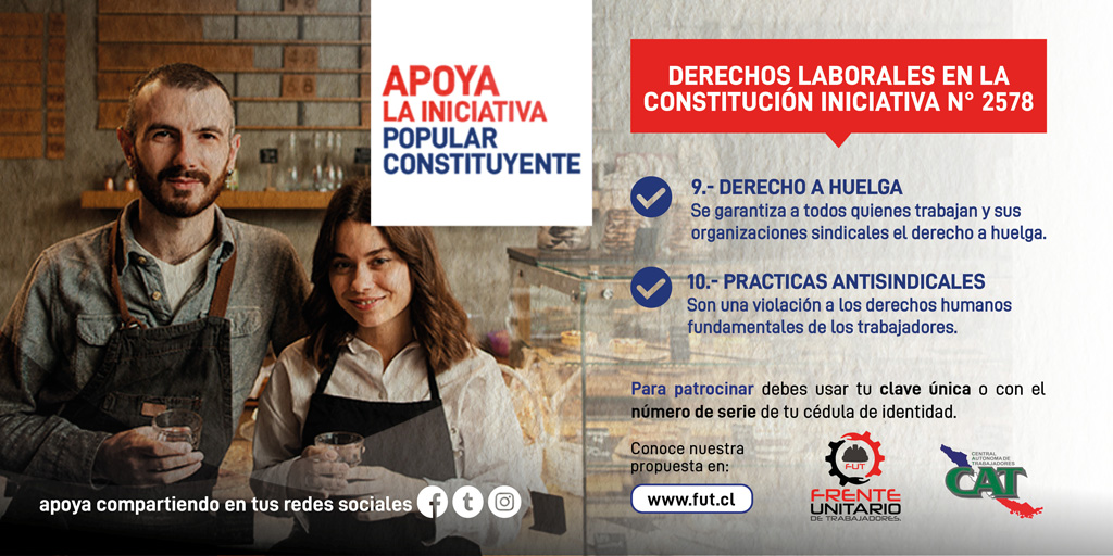FRENTE UNITARIO DE TRABAJADORES CHILE tweet media