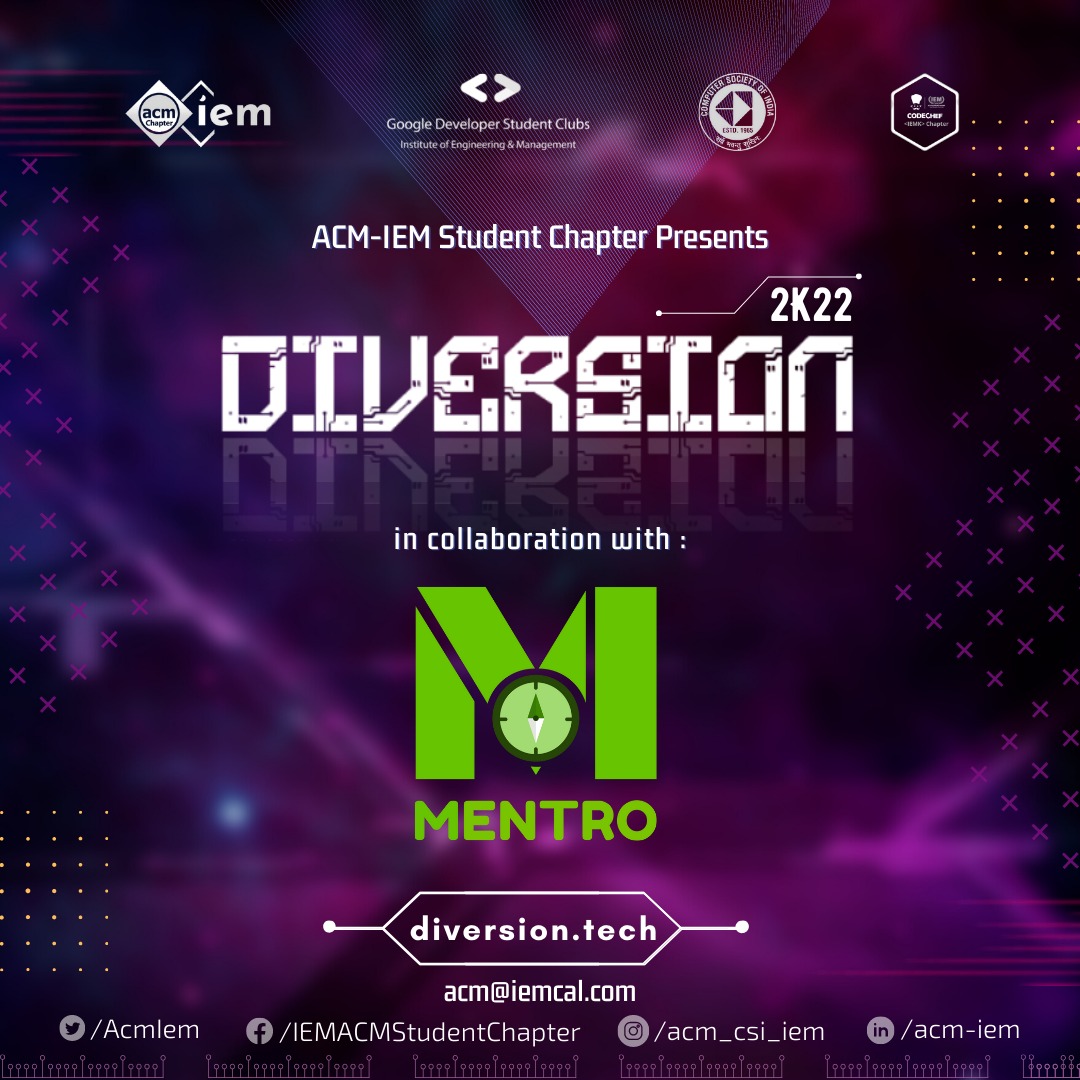 Download Mentro, apply to Latest tech jobs and get access to credible seniors from top product based companies to guide you with your resume reviews, mock interviews or with a guide to placement roadmap, for you to excel in your career.
#Diversion2K22
#OpenSource