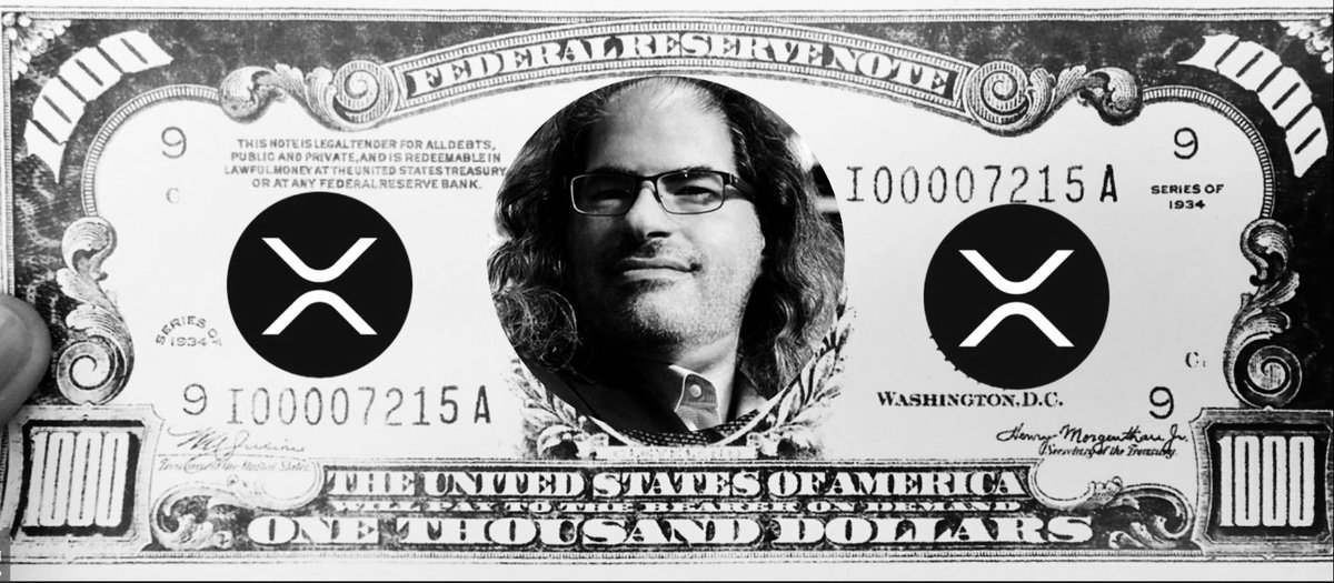 RT @XRP_Archives: The New $1000 Bill For The Central Banks... #XRP https://t.co/zLWTrXL7MW