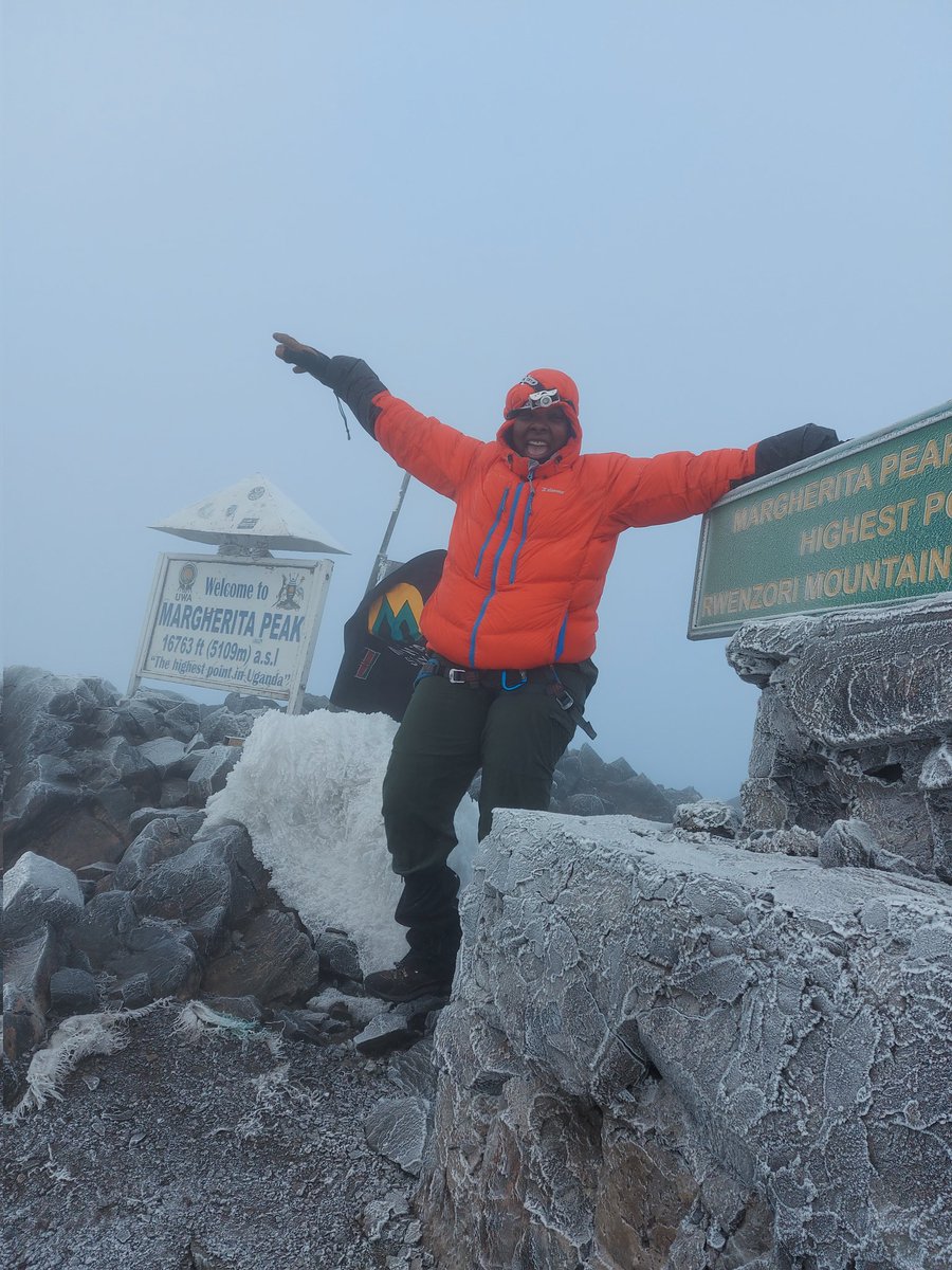Mama, we made it!! Thank you Jesus! Lesson learnt, if at first you don't succeed, don't give up. Try again! Rwenzori has been all sorts of amazing. Truly humbled. #safetybeforesummits #outdoorlovers #allaboutrelationships