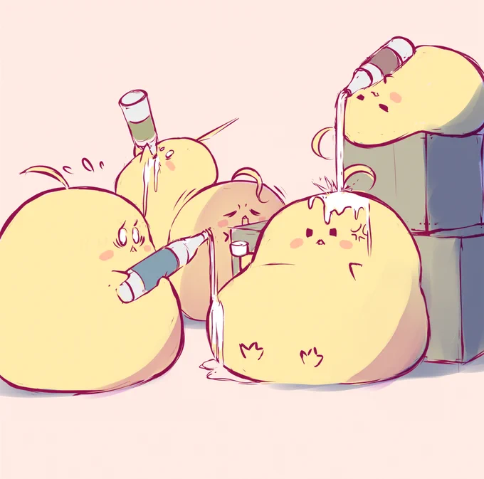 🐥今月分の饅頭です🐥 