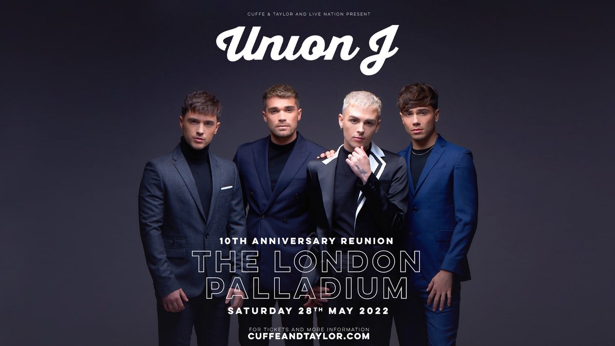 Have you seen the news?? We’re heading to The London Palladium for our 10th Anniversary Reunion❤️ 

Sign up for pre-sale access now 🎟 bit.ly/UJSignUp