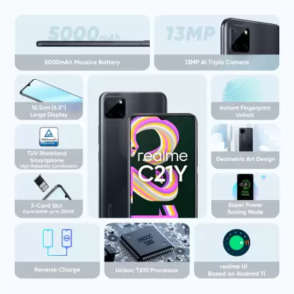 grabfly's tweet photo. realme C21Y (Cross Black, 32 GB)  (3 GB RAM)
https://t.co/H7FO59sAnc https://t.co/ImqcxqcjMi