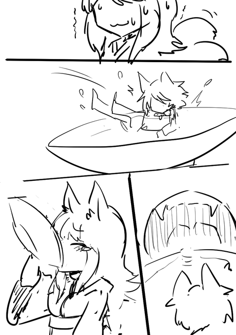 @melty_mercy 「ふ・・・ふふふ(コイツ怖い…) い、いいじゃろ…酒のツマミが欲しかったところじゃ…ンッゴグッゴッゴツ…ぷはぁ～…ふふふ、す、好きなだけ酔いしれるとよいぞ…」 