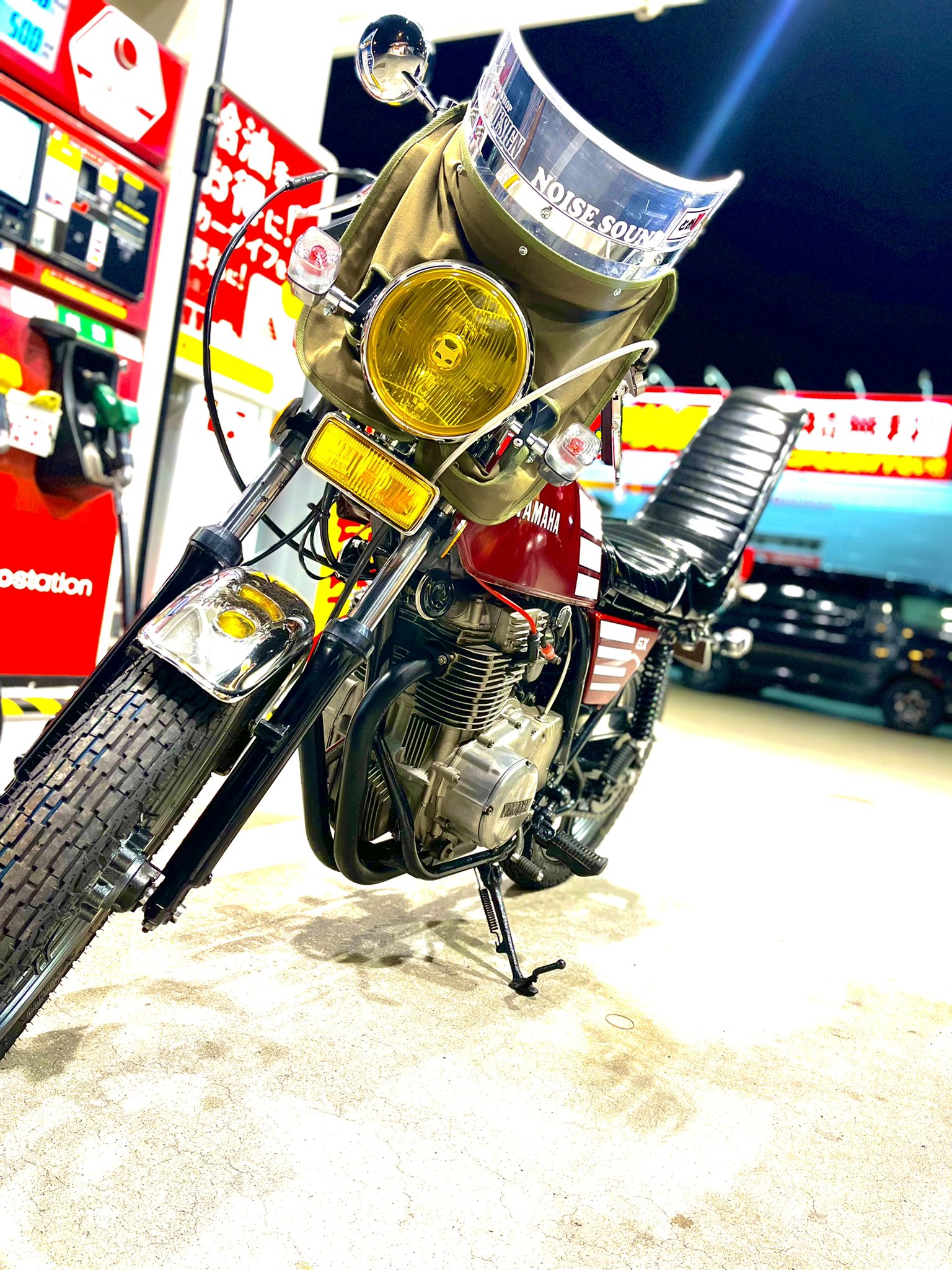 GX250 GX400 旧車、吸い込み