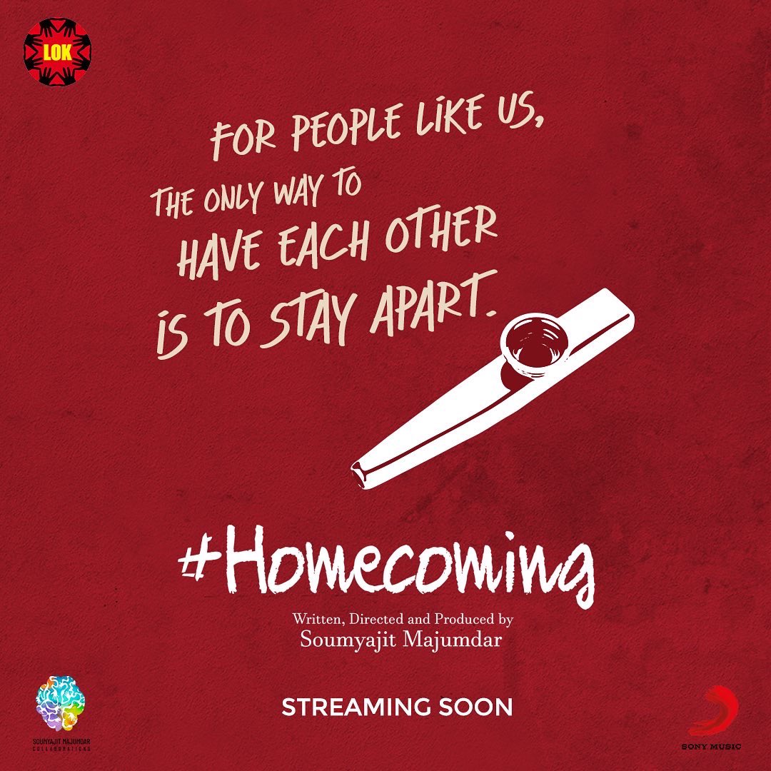 Remember your roots? #Homecoming streaming soon. 
Music out this week.
#lokartscollective
.
.
<a href="/LOKCollective/">Lok Arts Collective</a>
<a href="/sonymusicindia/">Sony Music India</a>
<a href="/sayanigupta/">Sayani Gupta</a>
<a href="/tusharpandeyx/">Tushar Pandey</a>
<a href="/Soham_Majumdar_/">Soham Majumdar</a>
<a href="/hussainthelal/">Hussain Dalal</a>
<a href="/TuhinaDasOff/">Miss Das( Tuhina )</a>
<a href="/Anirban_Tweet/">Anirban Chanda.</a>
<a href="/soumyajitLOK/">soumyajit majumdar</a>